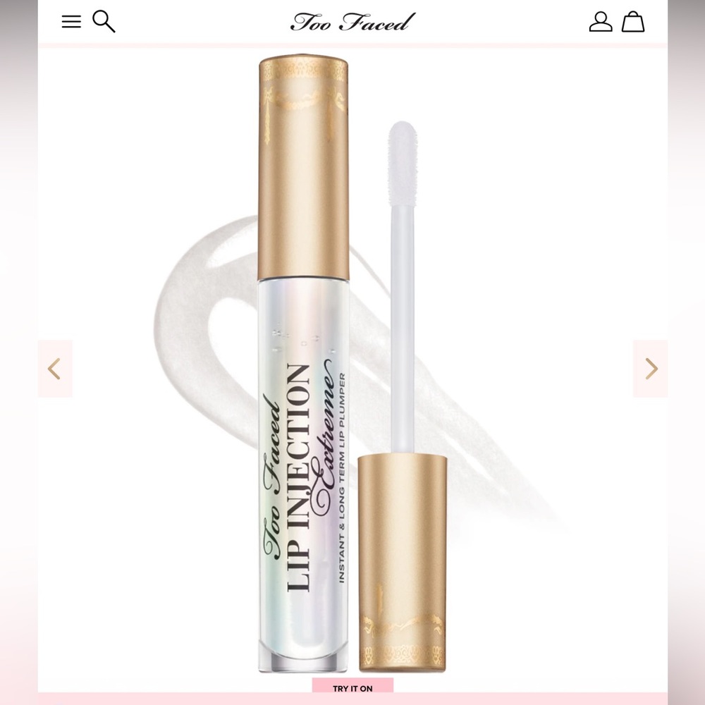 Too Faced | Lip Injection Extreme Clear Gloss 💄